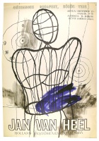 Szilvásy Nándor (graf.) : Jan van Heel holland festőművész kiállítása, Műcsarnok, Budapest, Hősök tere [1966]