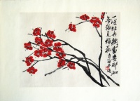 QI BAISHI (Chi Pai Shih) : (Plum Flowers.)