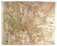 Kogutowicz Manó : Budapest székes főváros egész területének térképe 1:25000