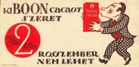 0078. Boon cacao – W. J. Boon & Comp. A. G. Cacaó és Csokoládégyár.