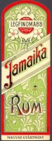 1114. Jamaika Rum (italcímke) – ismeretlen gyártó. 