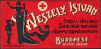 1033. Weszely István orosz és amerikai sárcipők, hócipők és gumicsizmák raktára, Budapest.