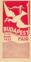 0103. Budapest Fair, 1933 (vörös).