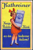 1116. Kathreiner Kneipp malátakávé (reklám szórólap) – Franck Henrik és Fiai Rt., Budapest.