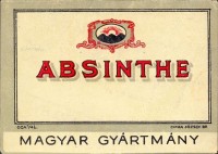 1048. Absinthe (italcímke) – ismeretlen gyártó.