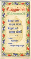0679. Magyar hét, 1928. november 3-11.