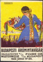 0107. Budapesti Árumintavásár, 1922.