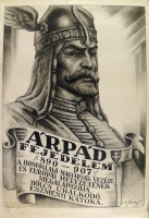 Pataky Ferenc, vitéz (graf.) : Árpád fejedelem /890-907/