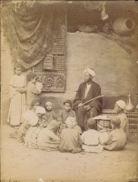038.     ZANGAKI (Zangaki Brothers, Constantine and George) : École Egyptien. Cca. 1870.
