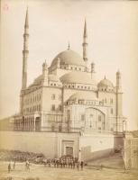 043.     ZANGAKI (Zangaki Brothers, Constantine and George) : La grande mosquée de Mohamet. Cca. 1885.