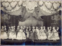 146.     UNKNOWN - ISMERETLEN : [Photo album of the premier of Leo Fall's operetta Madame Pompadour in Budapest Operetta Theatre on 18th November 1923.] 