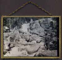 176.     UNKNOWN - ISMERETLEN : [Tatra images. The Tar creek waterfalls at Ótátrafüred (Starý Smokovec)], cca. 1900.