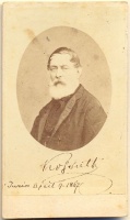 215.     [SCHEMBOCKE, (MICHELE)?] : [Portrait of Lajos Kossuth (1802-1894) in 1867.], Torino.