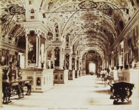 232.     UNKNOWN - ISMERETLEN : Roma. Biblioteca al Palazzo Vaticano. Cca. 1890.
