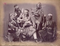 279.     SEBAH, (J. PASCAL) & JOAILLER, (POLICARPE) : Bachi bozouks [Bashibazouks]. Studio photo, cca. 1885.