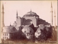283.    SEBAH, (J. PASCAL) & JOAILLER, (POLICARPE) : Mosquée de St. Sophie. [The Hagia Sophia in Istanbul], cca. 1880.