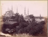 284.     SEBAH, (J. PASCAL) & JOAILLER, (POLICARPE) : Mosquée du Sultan Ahmed et l'Hippodrome. [Sultan Ahmed Mosque (Blue Mosque) and and the Hippodrome in Istanbul], cca. 1880.