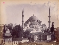 286.     SEBAH, (J. PASCAL) & JOAILLER, (POLICARPE) : Mosqués du Shah-Zadé [Sultan Ahmed Mosque or Blue Mosque in Istanbul], cca. 1885.