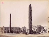 289.     [SEBAH, (J. PASCAL) & JOAILLER, (POLICARPE)?] : [Theodosios, and Constantine Obelisk (Hippodrome) Istanbul], cca. 1885.