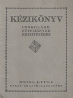 MEINL kézikönyv csokoládé-sütemények készítéséhez