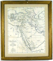 Geografia degli EBREI. [Héber földrajzi térkép]