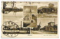 SZERENCS. Cukorgyár; Rákóczi-várkastély; Ref. templom; Róm. kath. templom és fürdő.