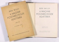 Bán Willy : A magyar postabélyegek adattára + A magyar postabélyegek adattára 1943-48 [kiegészítések, pótlások]