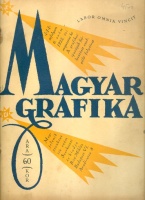 Bíró Miklós (szerk)  : Magyar Grafika - A grafikai iparágak fejlesztését szolgáló folyóirat. III. évf. 1922. 6. szám
