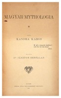 KANDRA Kabos :  Magyar mythologia