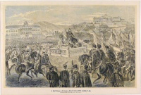 A kardvágás a Ferencz-József téren 1867. junius 8-án