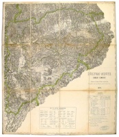 ZÓLYOM-MEGYE térképe, 1871.