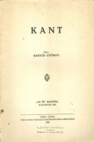 Bartók György : Kant 