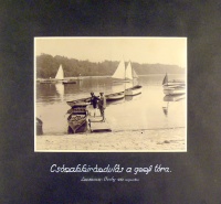 Csónakkirándulás a genfi tóra. Lausanne-Ouchy 1929. augusztus.