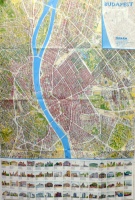 MALÉV Budapest térkép