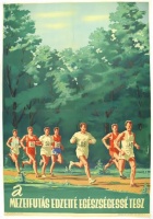 Vincze Dénes (graf.) : a mezei futás edzetté egészségessé tesz