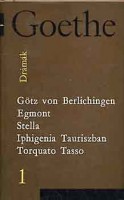 Goethe, [Johann Wolfgang] : Drámák 1. kötet