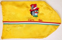 288. Füles örs. [Kisméretű kisdobos örsi zászló, cca. 1960-1970.]<br><br>[Füles patrol.] [Small-sized young pioneer patrol flag, cca. 1960.]