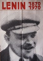 037. Lenin 1870-1970. [Politikai plakát.]<br><br>Lenin 1870-1970. [Political poster.]