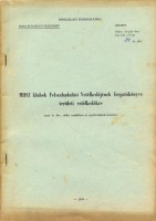 222. MHSZ klubok felszabadulási vetélkedőjének forgatókönyve területi vetélkedőkre. Szolgálati használatra. 1970.  (tart. ti., löv., rádió, modellező és egyéb klubok számára) [Géppel írt, sokszorosított füzet]