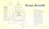 Gross Arnold : -- mappa   /Dedikált példány/