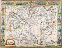 Speed, J(ohn) : The Mape of Hungari. [Magyarország térképe, 1626.]