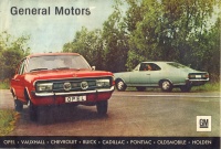 048.   General Motors. [Opel és Vauxhall típusú személygépkocsik reklámprospektusa magyar nyelven]<br><br>[Opel and Vauxhall models, brochure in Hungarian] : 