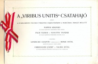 338. A Viribus Unitis csatahajó. [emlékfüzet]<br><br>[The Viribus Unitis battleship]. [memorial booklet] : 