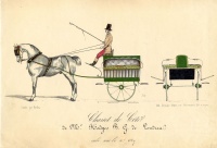 350. Chariot de Côté de Mr. Hodges B. G. de Londres. [kézzel színezett litográfia]<br><br>[hand coloured lithograph] : 