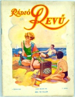  Rádió Revű. Képes Rádiótechnikai folyóirat. I. évf. 7. szám.  (1930)