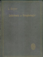 Meyer, L. (Laura von Albertini) : Lehrbuch der Graphologie