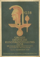 Grosse Deutsche Kunstausstellung 1938.