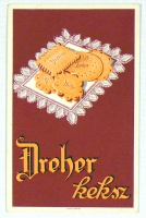 Dreher keksz reklám képeslap. (1932)