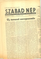 Szabad Nép - Magyar Dolgozók Pártjának Központi Lapja. 1956. október 23. XIV. évf. 295. szám - 1956. október 28.